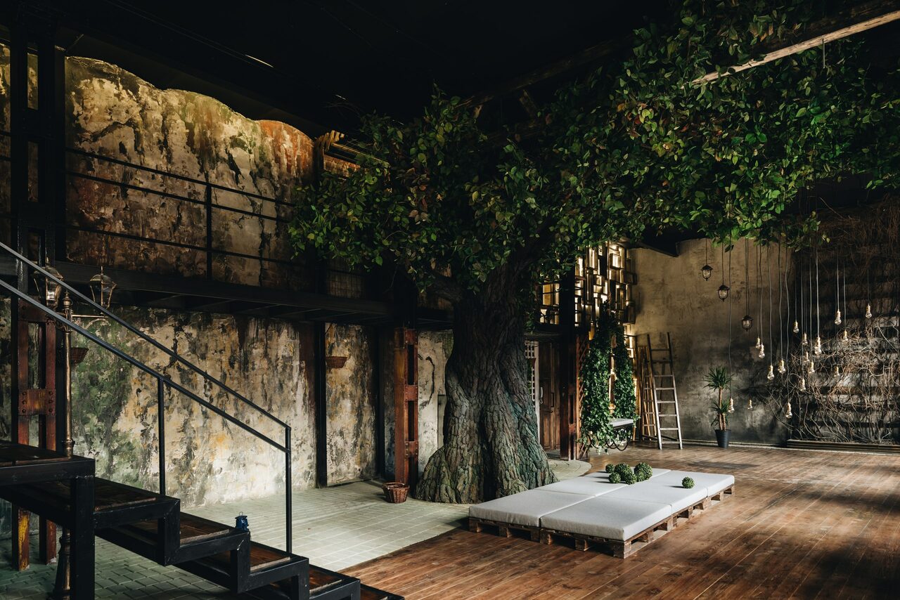 Арендовать Полигон. Эко-лофт Атмосферное лофт-пространство