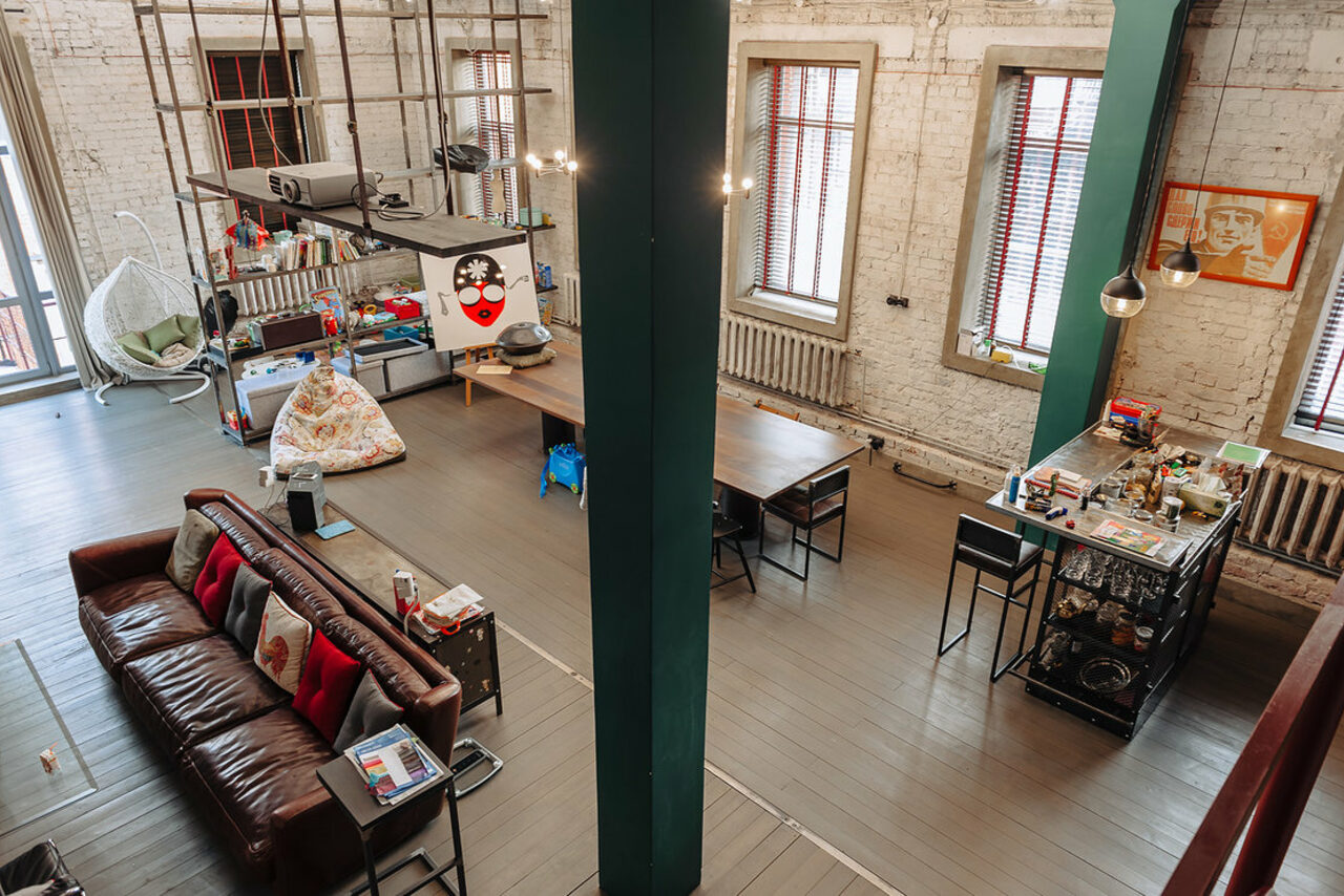 Арендовать Loft Bers. Трехэтажный лофт