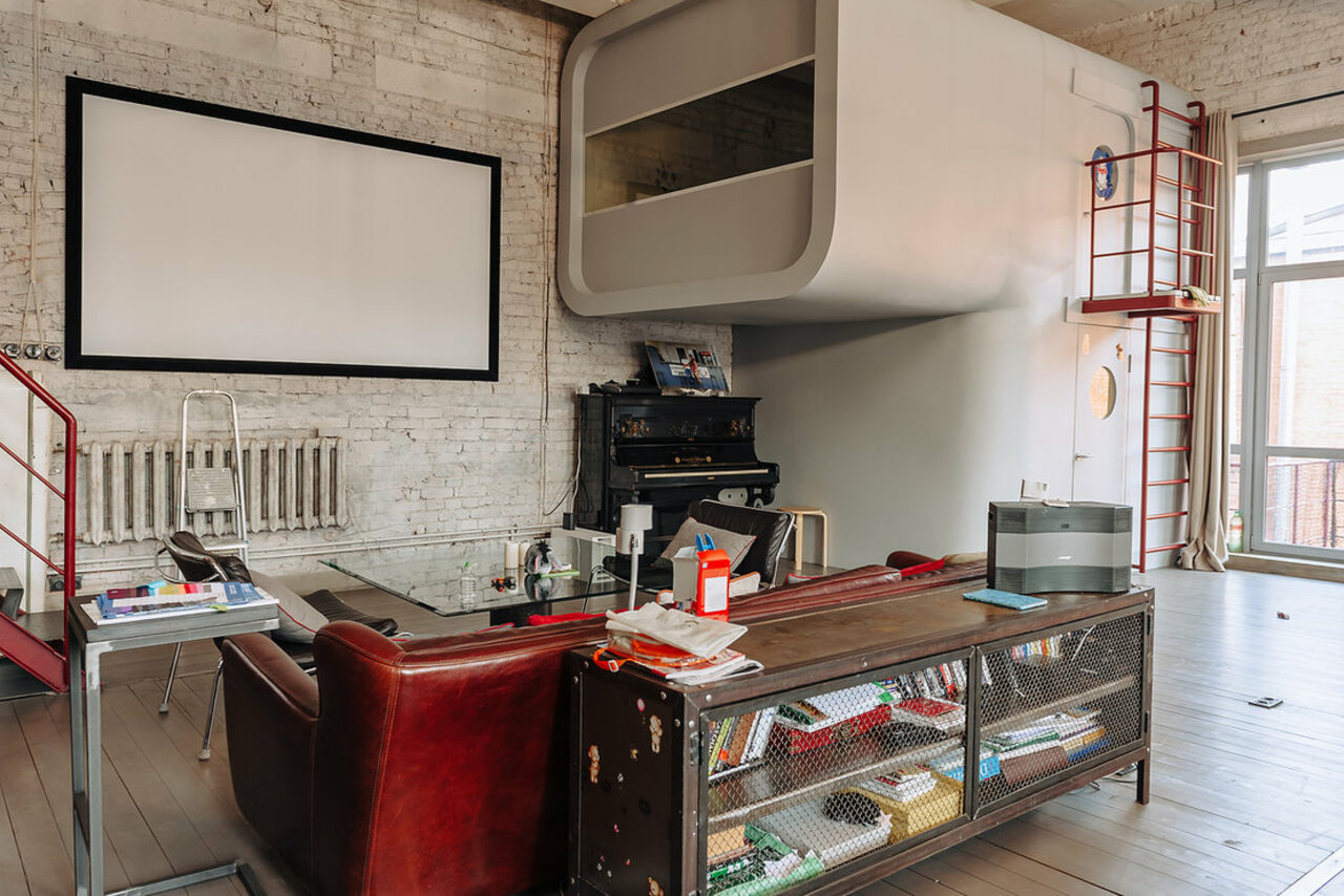 Арендовать Loft Bers. Трехэтажный лофт