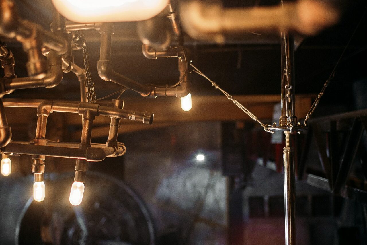 Арендовать Полигон. Фабрика Зал в стиле стимпанк