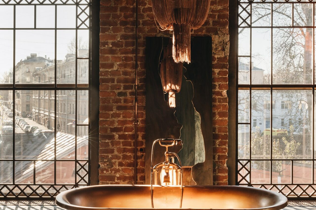 Арендовать Полигон. Апартаменты  Лофт-апартаменты с камином