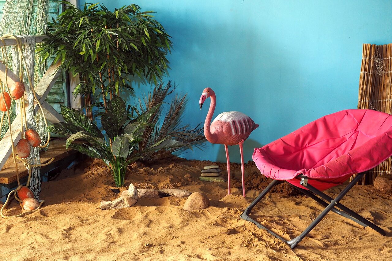 Арендовать Graf-Studio. Студия с морским песком и водопадом