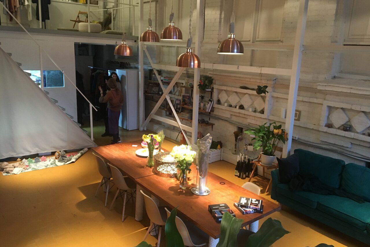 Арендовать Двухъярусное лофт-пространство