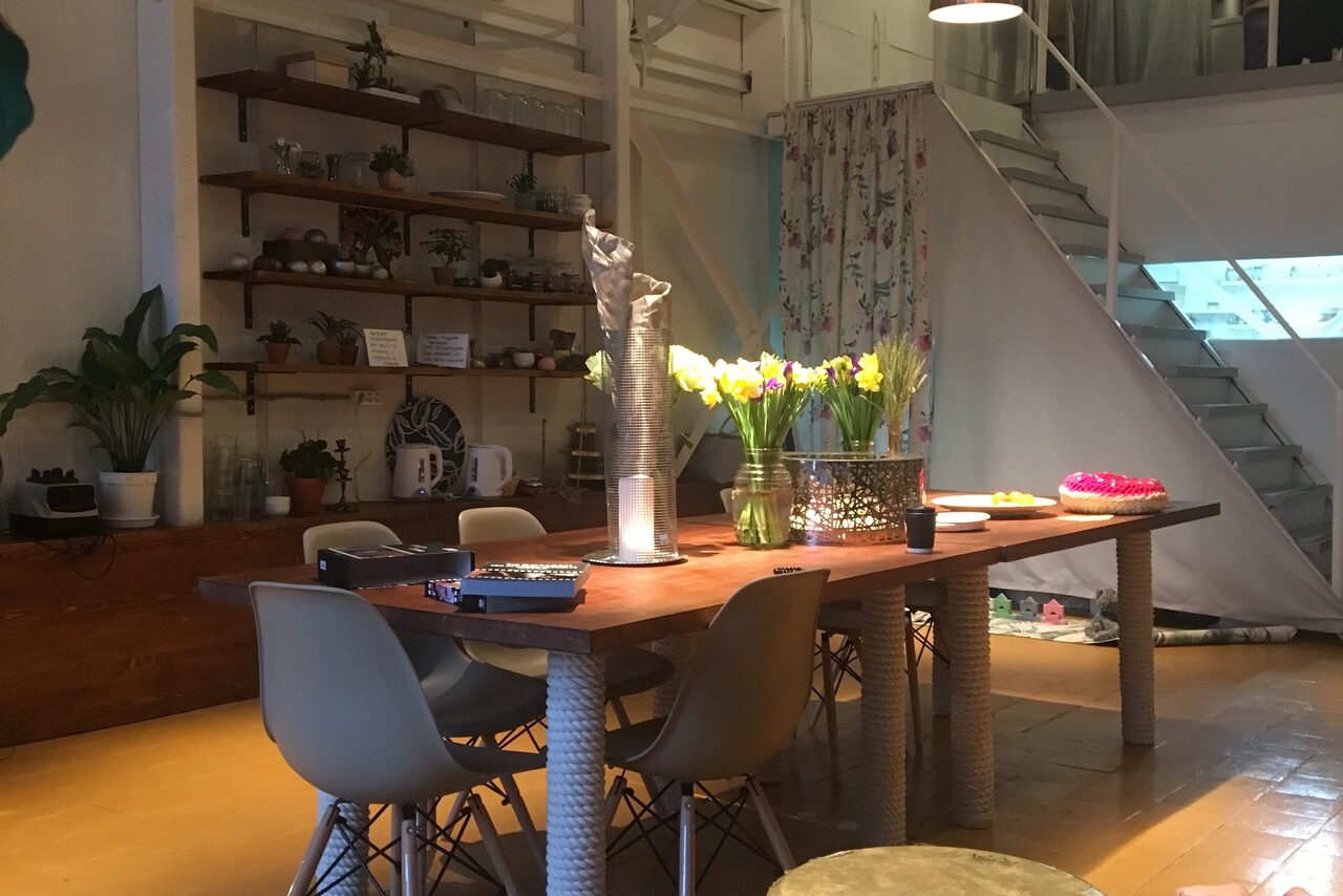 Арендовать Двухъярусное лофт-пространство