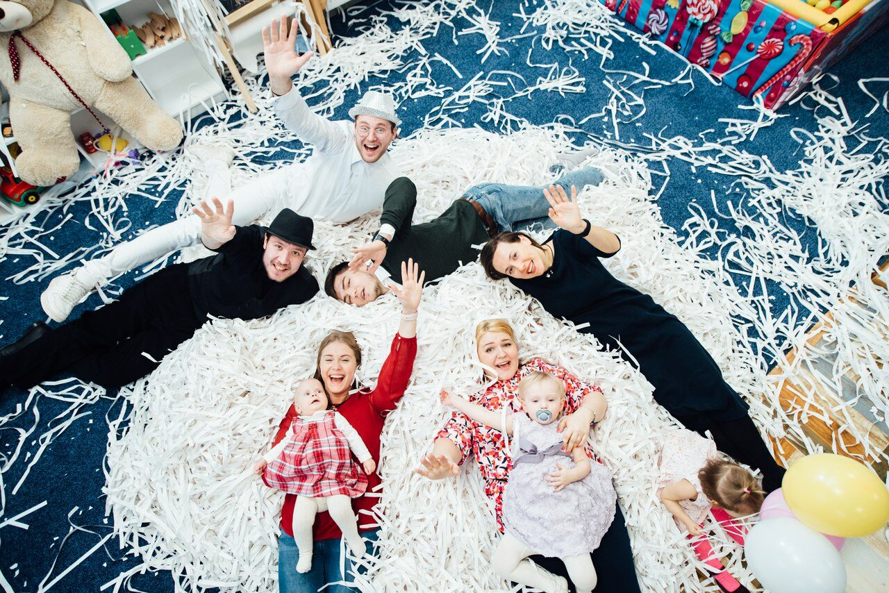 Арендовать Лофт для праздников с детскими горками