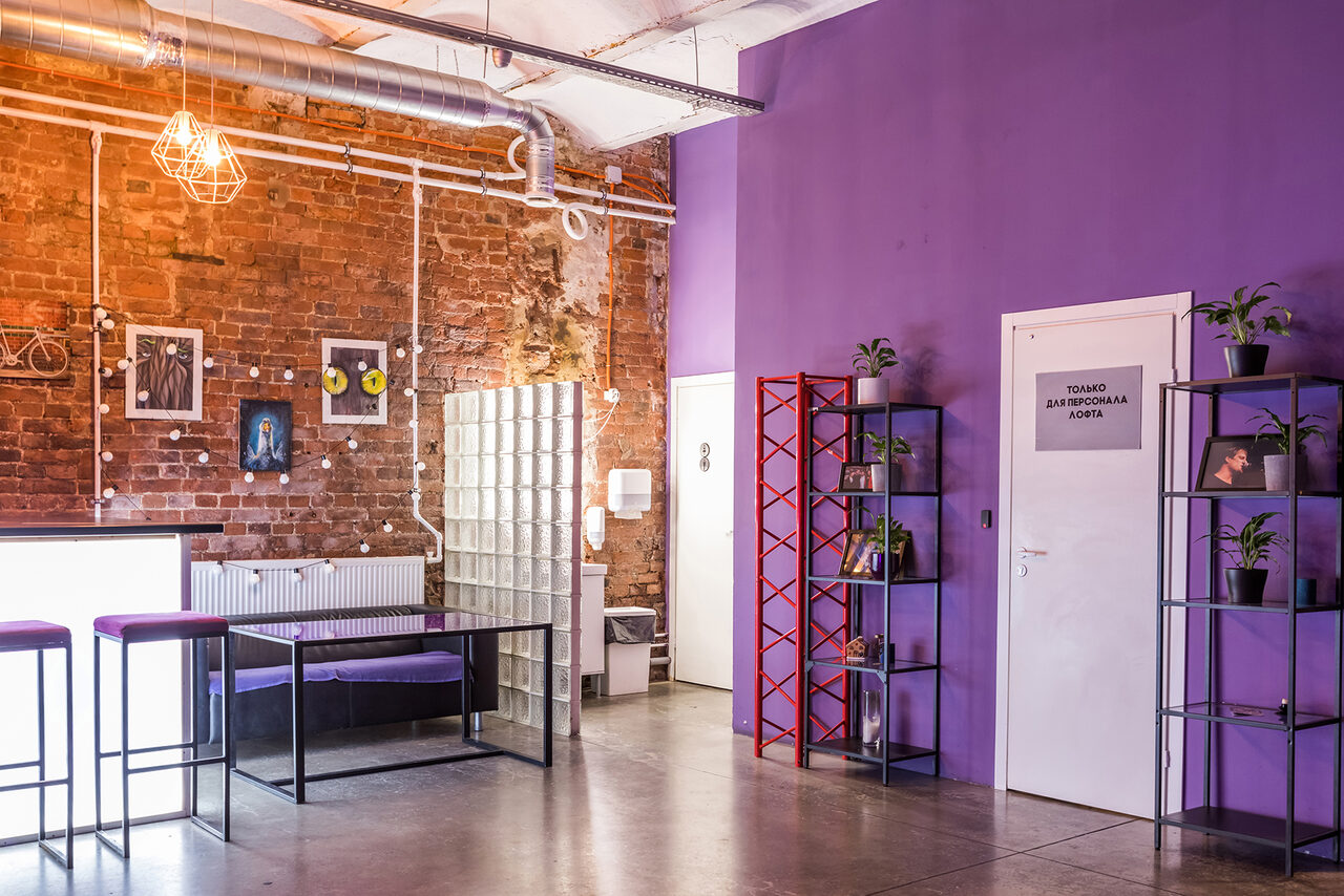 Арендовать Stylish loft for business and celebratory events