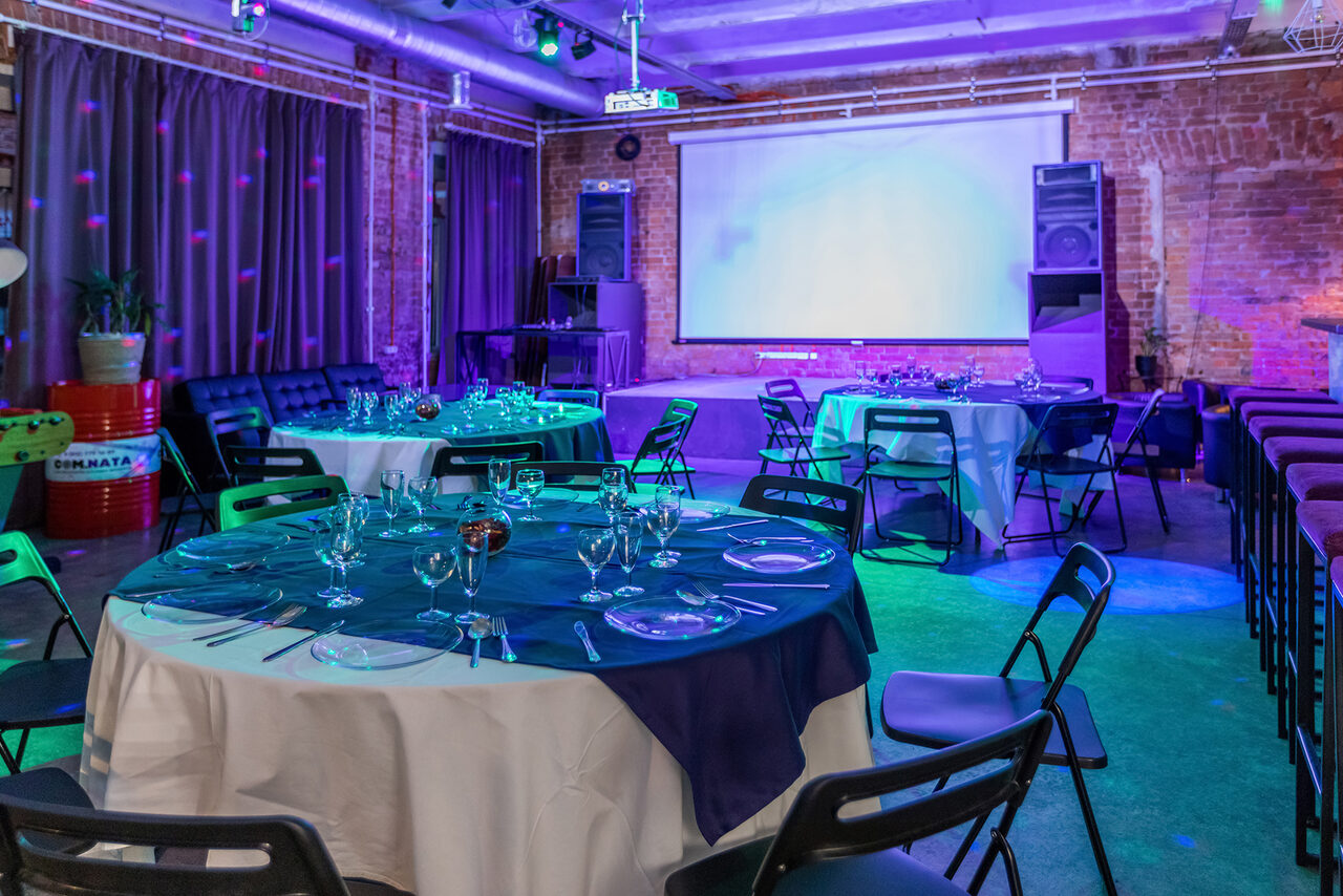 Арендовать Stylish loft for business and celebratory events