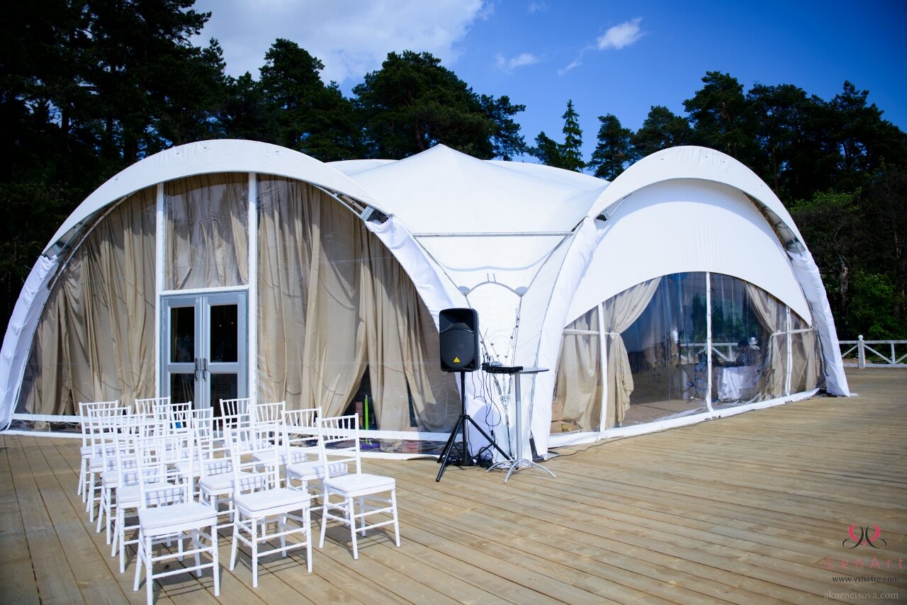 Арендовать Paradise Шатер на берегу Финского залива
