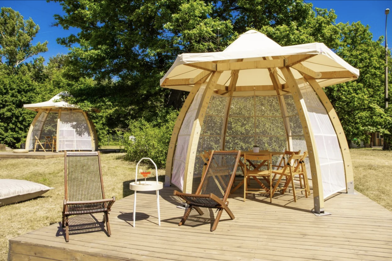 Арендовать La Plage. БЕСЕДКА TAMAGO