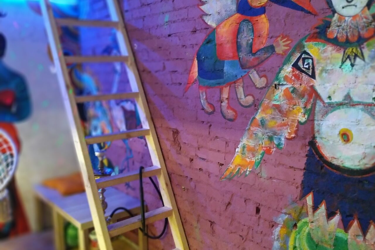 Арендовать Лофт с дизайнерскими стенами