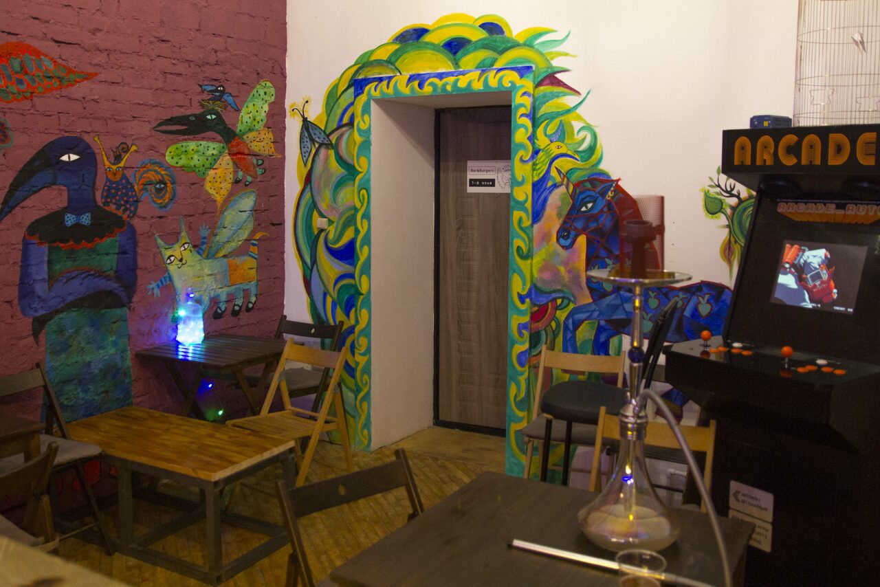 Арендовать Лофт с дизайнерскими стенами