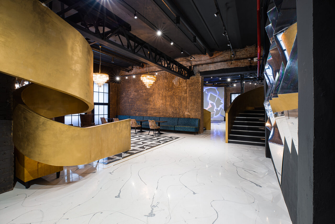 Арендовать Sala banchetti con decorazioni di design 