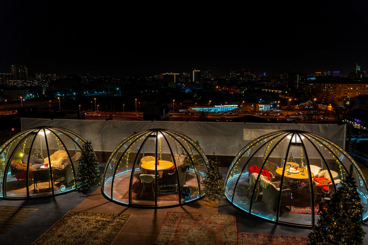 Арендовать Igloobar Шатер на крыше