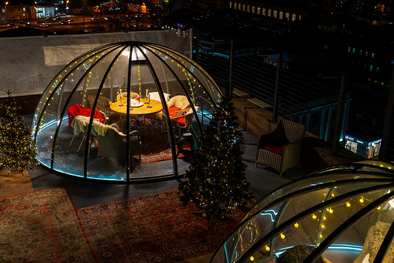 Арендовать Igloobar Шатер на крыше