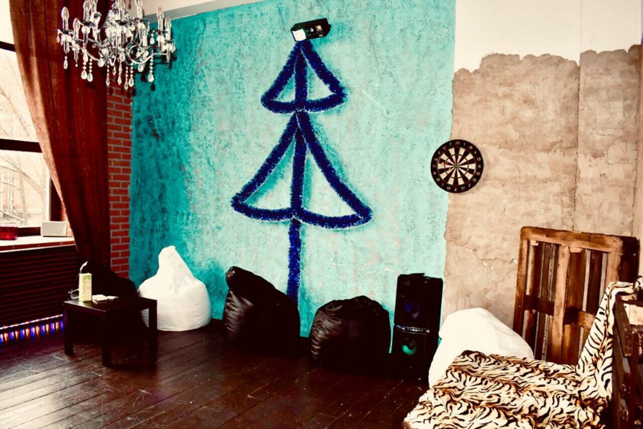 Арендовать Black and White Loft. Двойной лофт с фотозонами