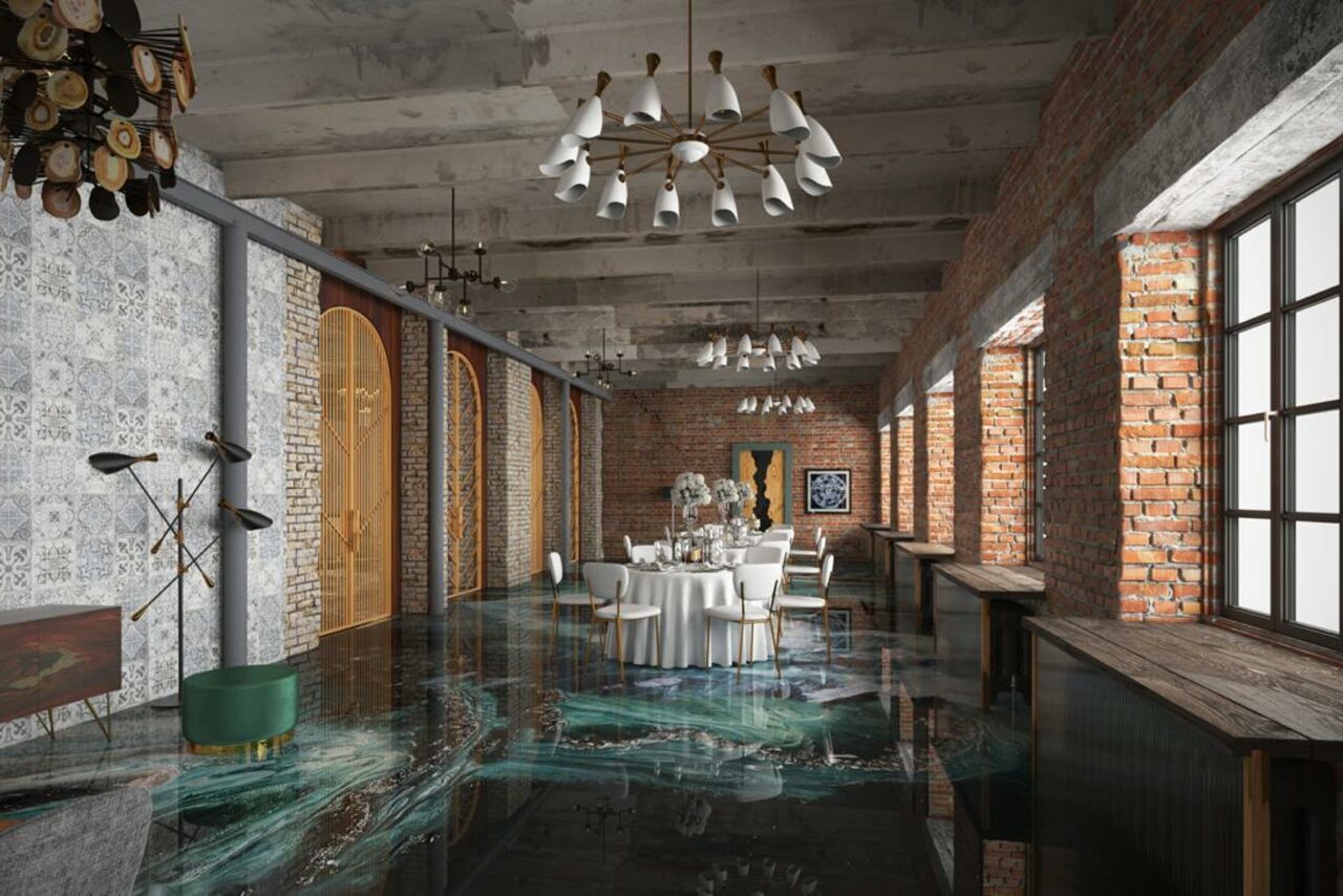 Арендовать Gold&Dance Новый дизайнерский лофт