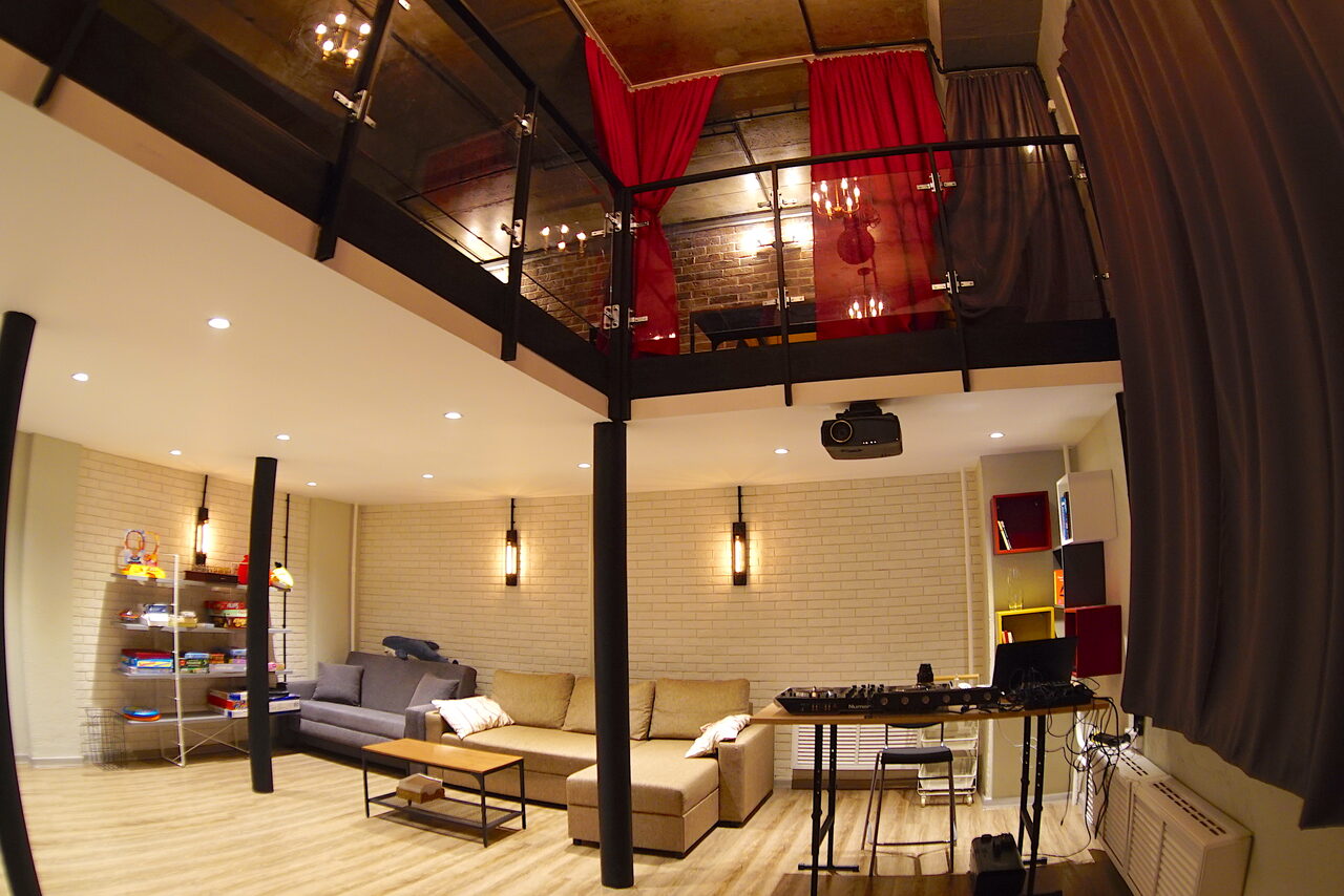 Арендовать МосФильм 22 Двухуровневый лофт-трансформер