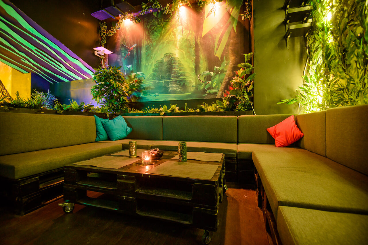 Арендовать Гамачная №1 Ежик в тумане. Лаунж-бар в тропическом стиле 