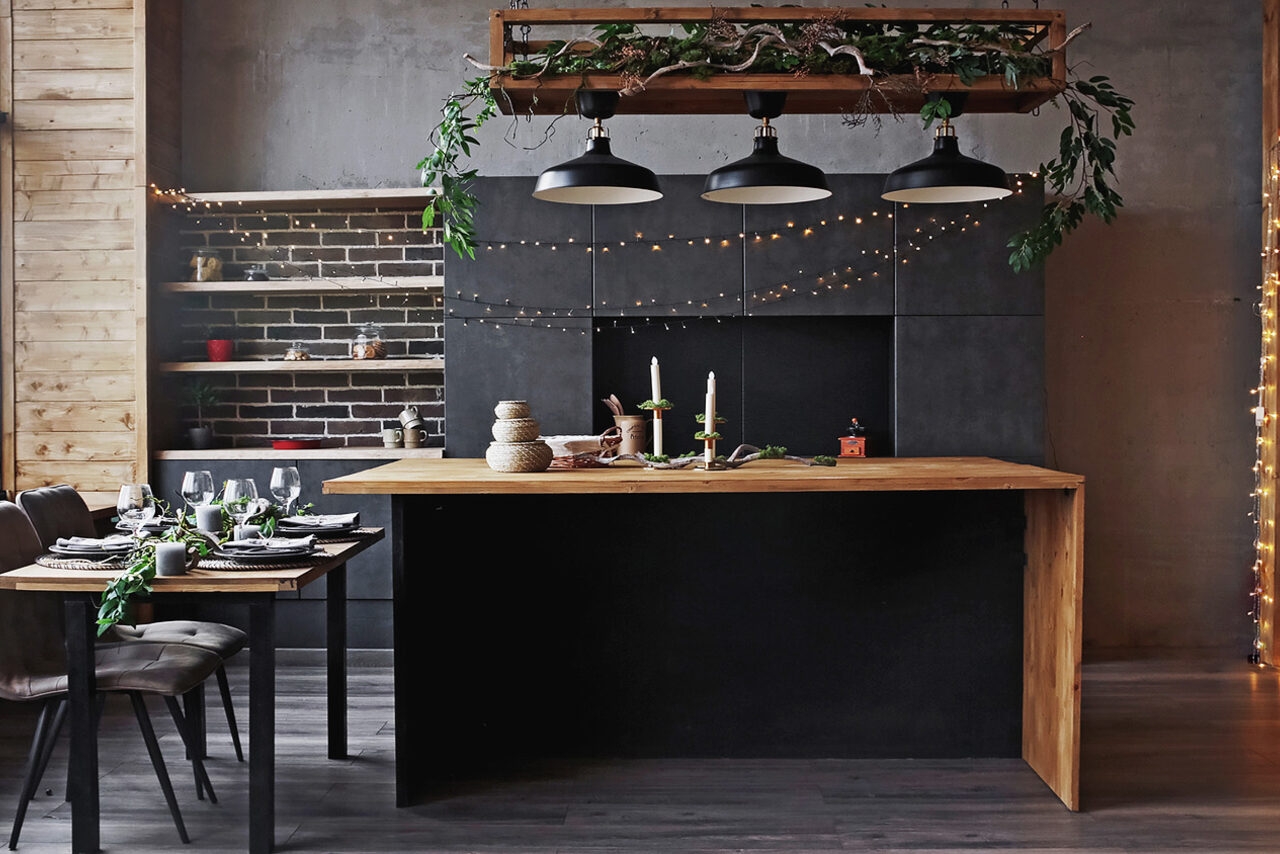 Арендовать Зал Альпы Интерьерный зал в стиле шале