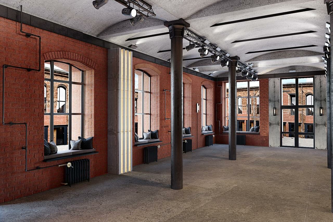 Арендовать Ryabov Loft. Просторный арт-лофт