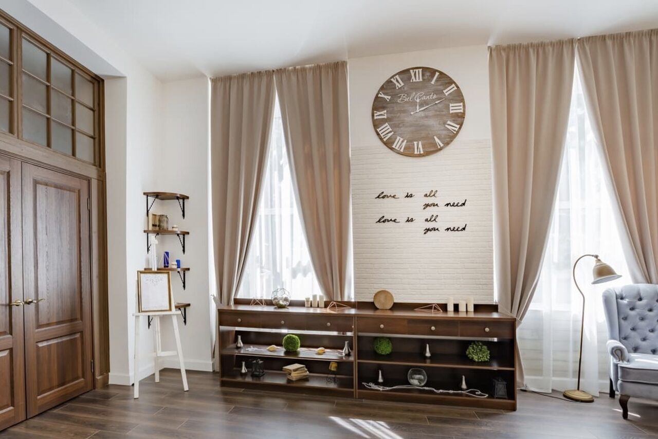 Арендовать Stylized loft in light beige