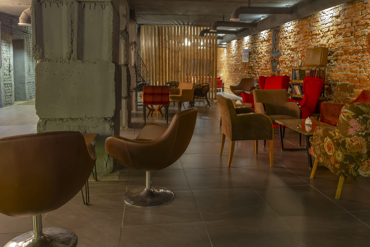 Арендовать Scarface Lounge Novoslobodka Лофт в центре Москвы