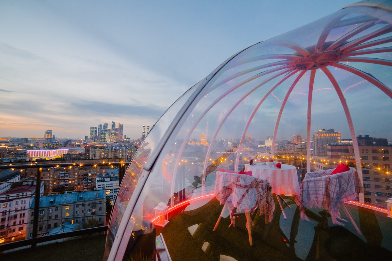 Арендовать One love Крыша в центре Москвы, Арбат