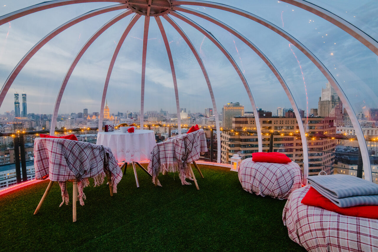 Арендовать One love Крыша в центре Москвы, Арбат