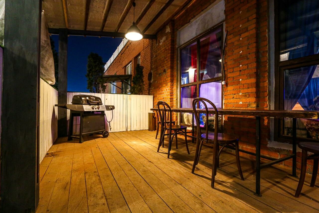 Арендовать Лофт с верандой и зоной для барбекю