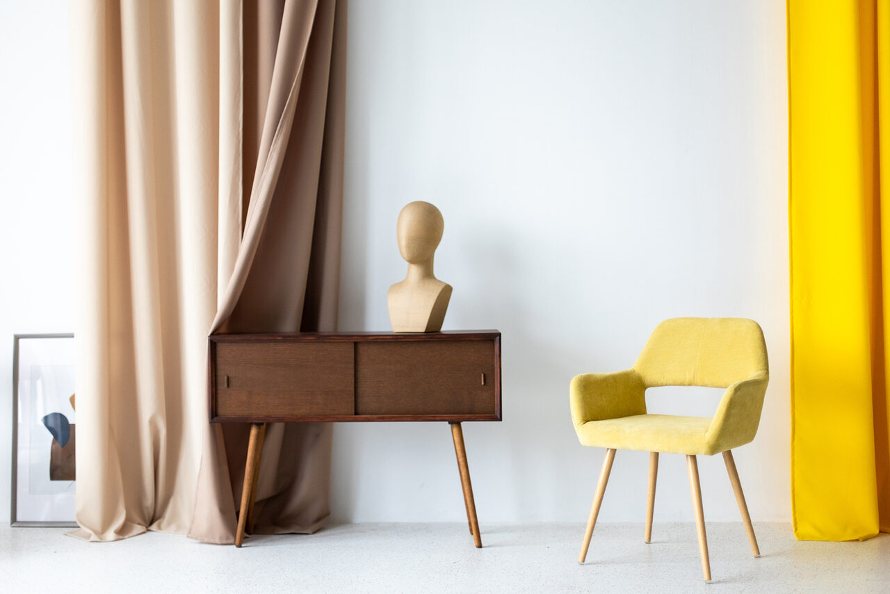 Арендовать Stylish room in beige tones
