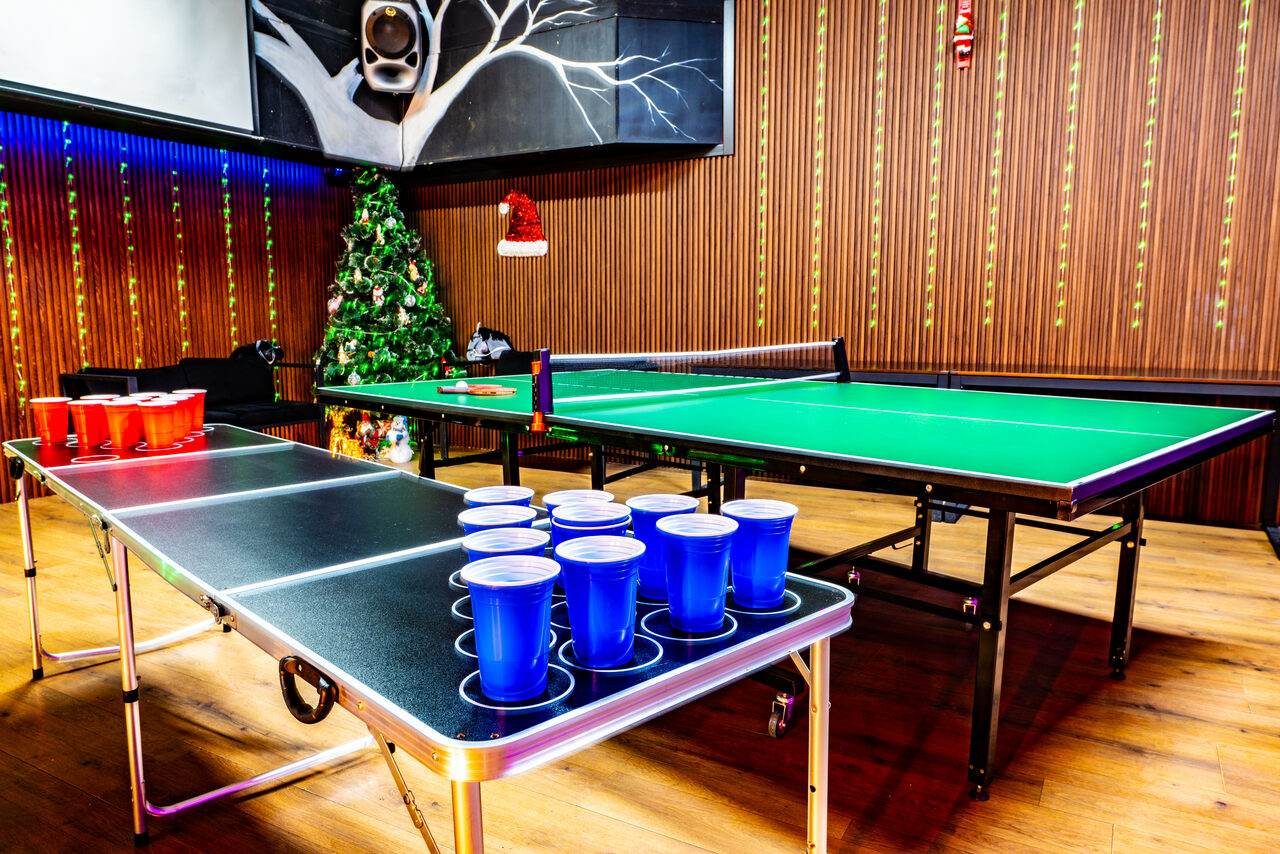 Арендовать Лофт со светомузыкой и настольным теннисом