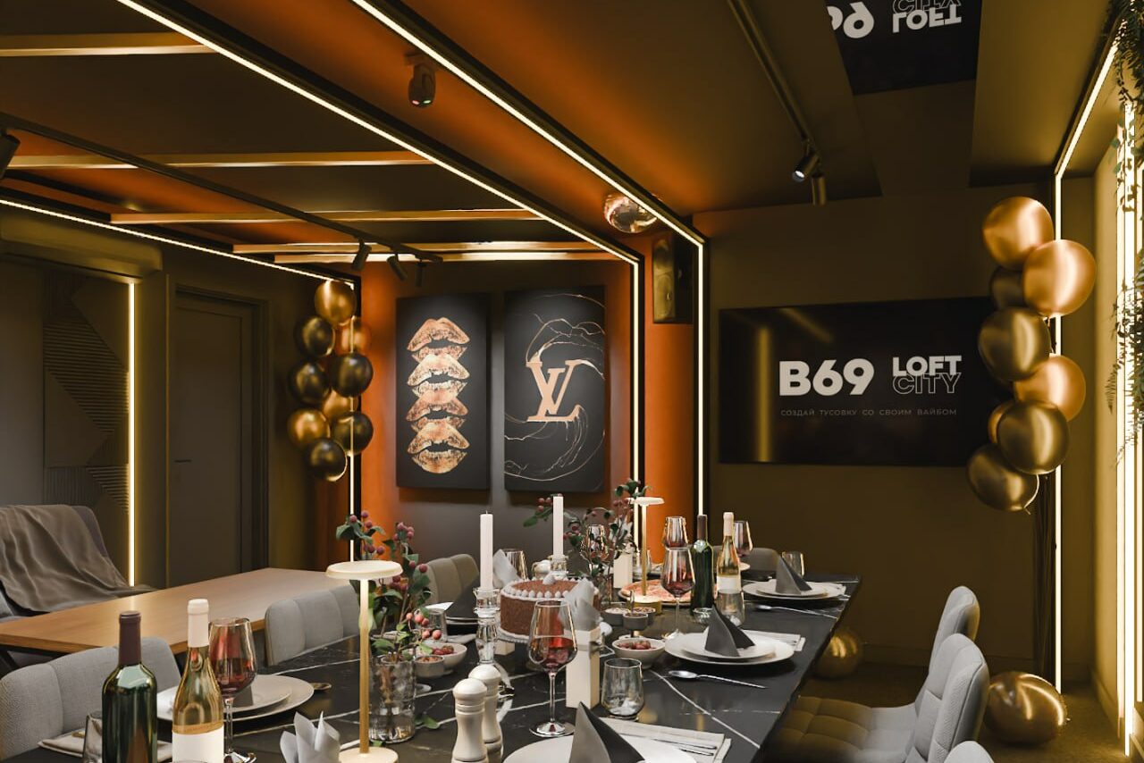 Арендовать ИглуЛофт. WOW. Красочный лофт-зал с выходом на веранду