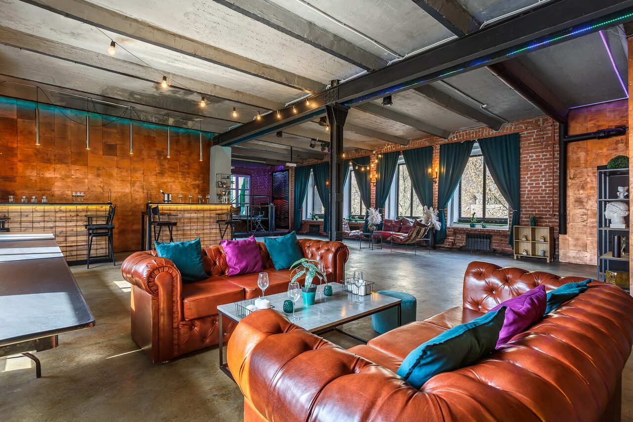 Арендовать Медный премиальный лофт с летней верандой