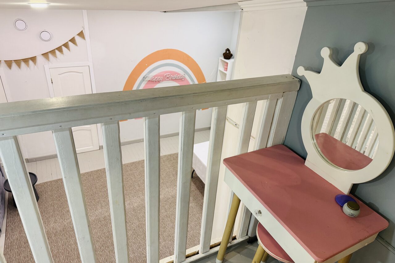 Арендовать Двухуровневый лофт для детских мероприятий