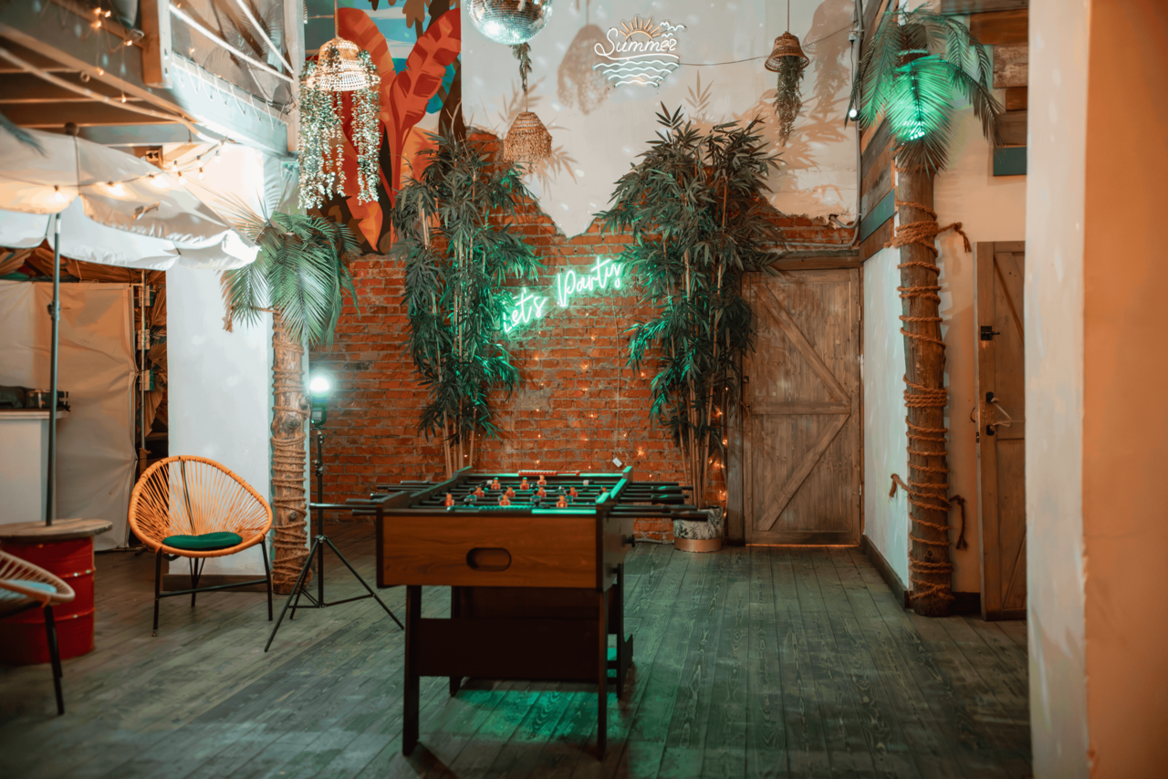 Арендовать Двухуровневый лофт в гавайском стиле с верандой