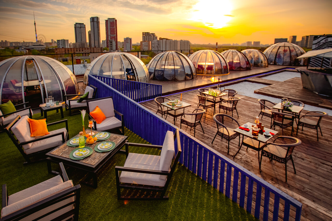 Арендовать Iglooloft. Прозрачный купол