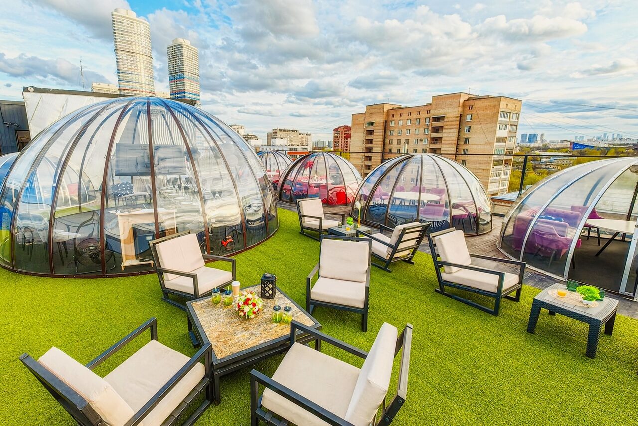 Арендовать Iglooloft. Прозрачный купол