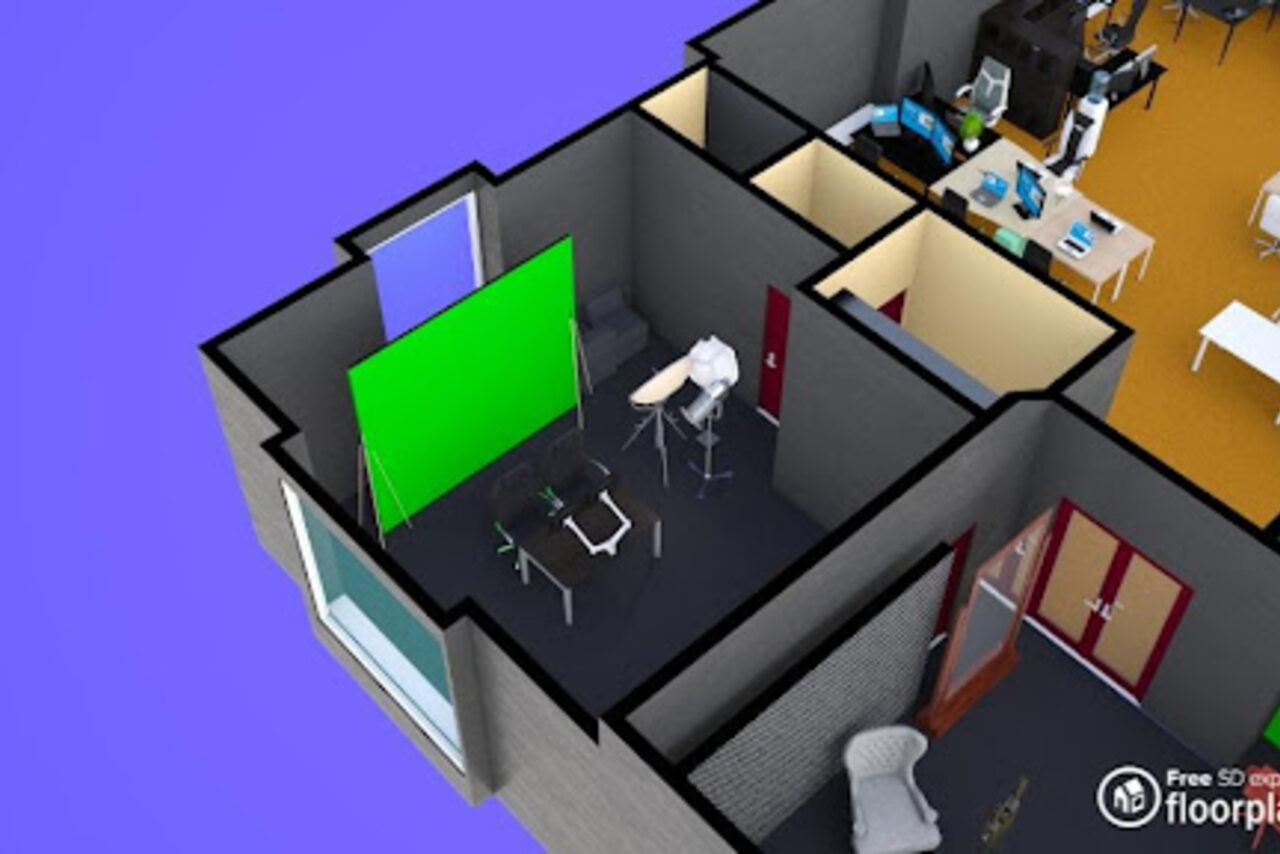 Арендовать Двухэтажное пространство с несколькими залами