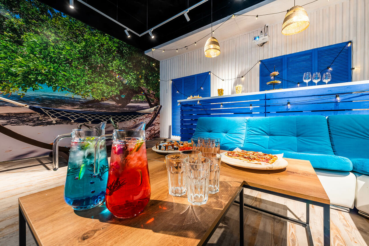 Арендовать Экзотичный светлый лофт 