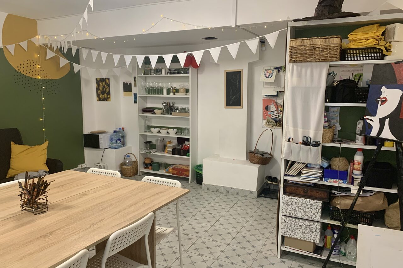 Арендовать Уютная студия для творческих встреч 