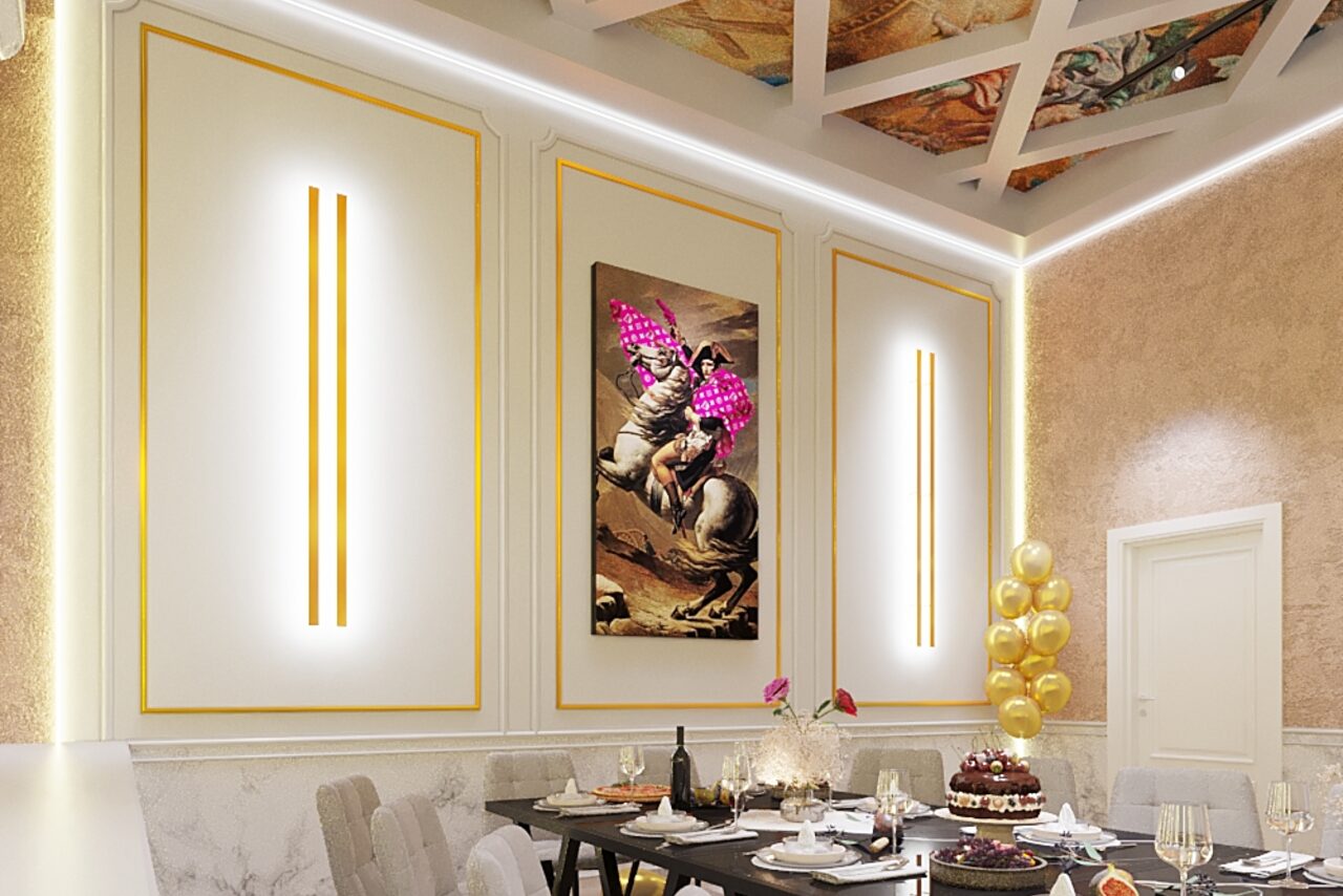 Арендовать Лофт-центр Б69. Зал Необарокко с верандой на крыше