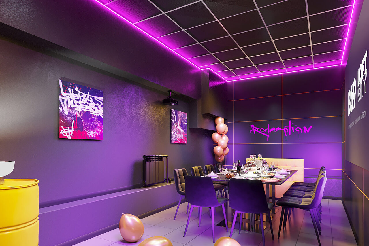 Арендовать Лофт-центр Б69. Зал Вандал с верандой на крыше