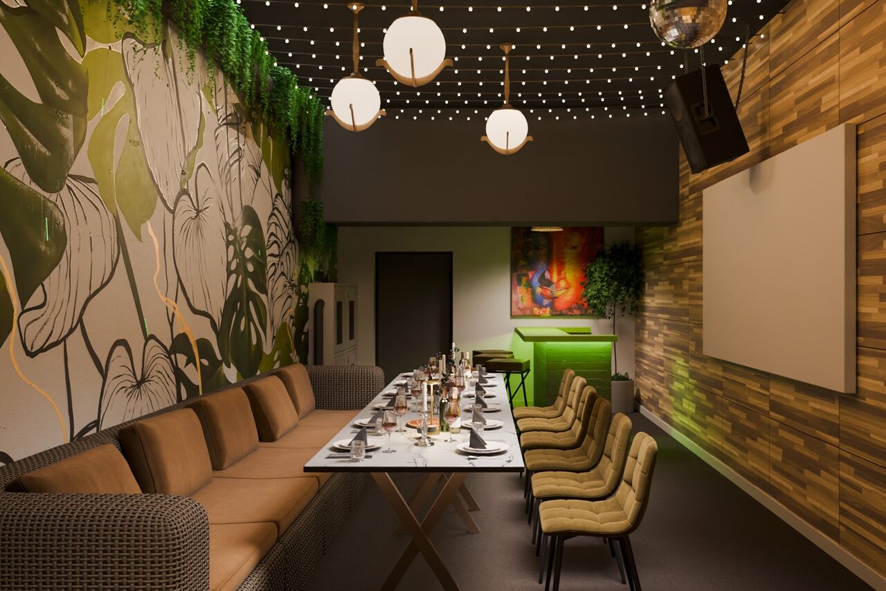 Арендовать Лофт-центр Б69. Зал Бунгало с верандой на крыше