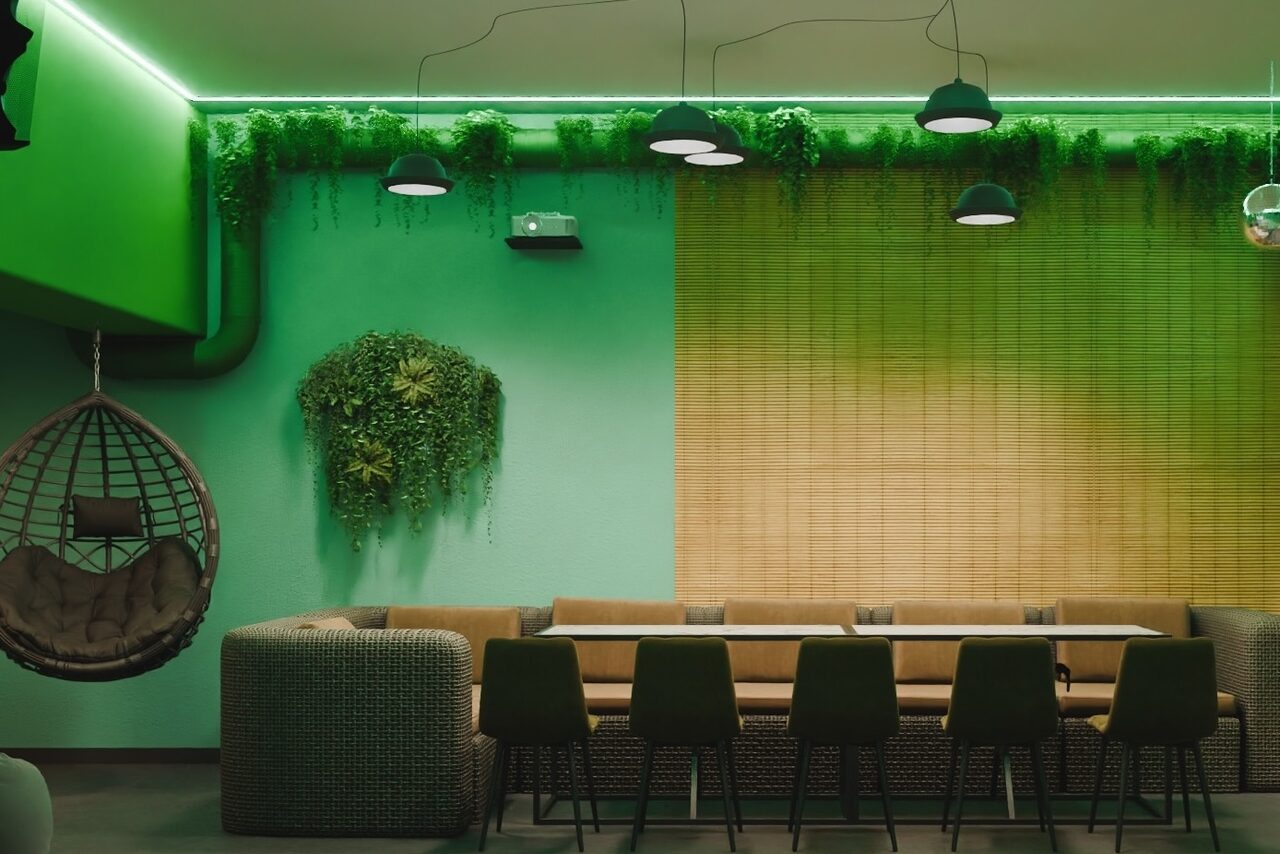 Арендовать Лофт-центр Б69. Зал Бохо с верандой на крыше