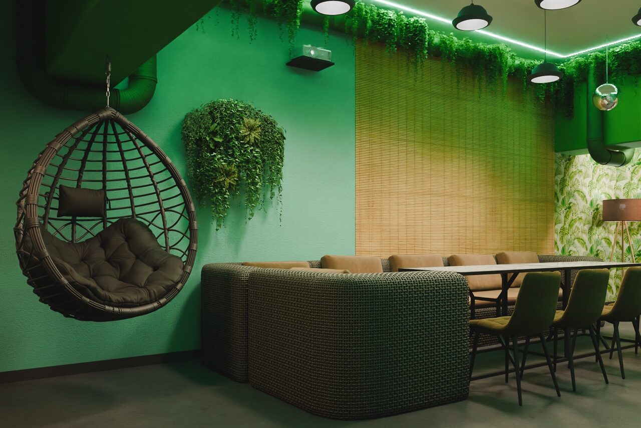 Арендовать Лофт-центр Б69. Зал Бохо с верандой на крыше