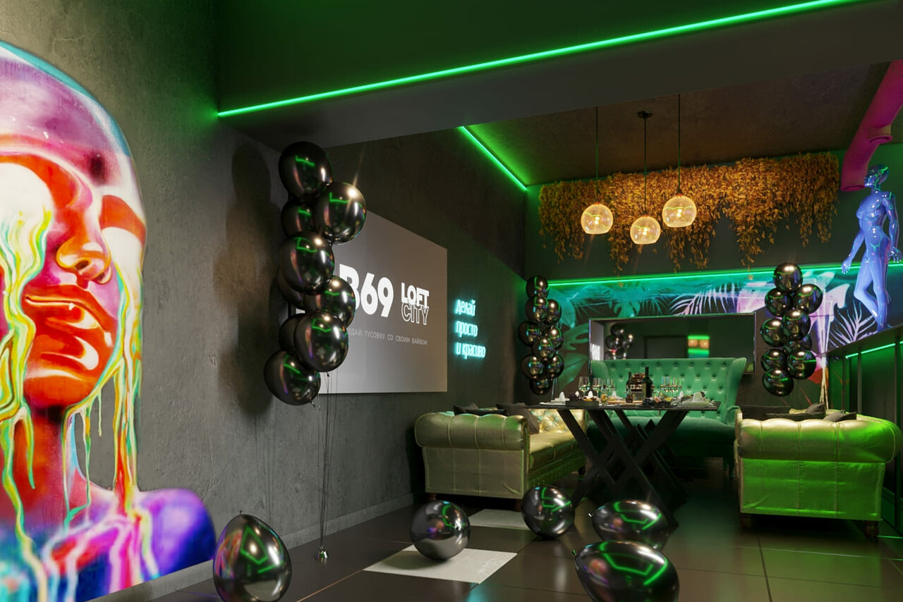 Арендовать Лофт-центр Б69. Зал Disco Spa с верандой на крыше