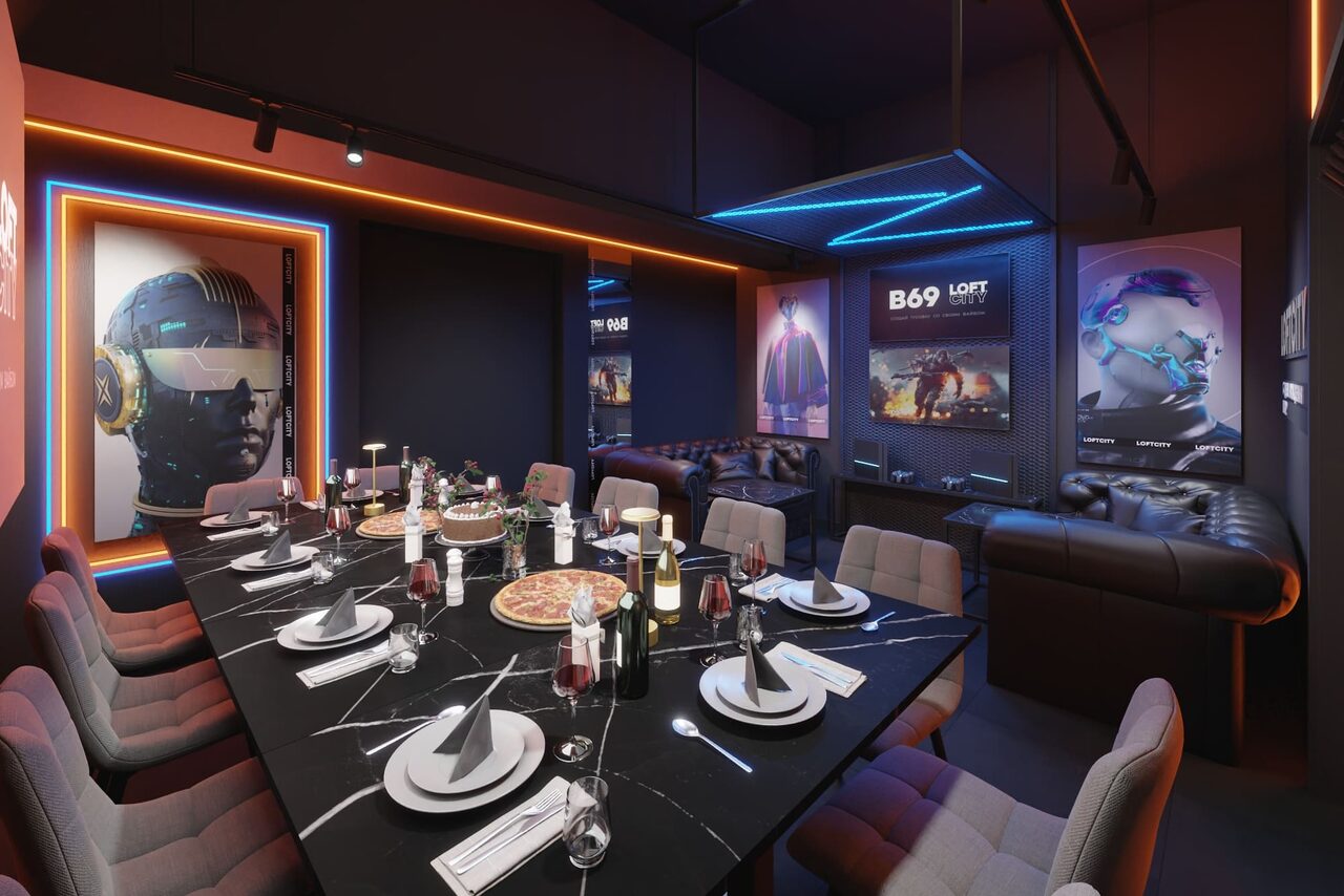 Арендовать Лофт-центр Б69. Зал Ультра с верандой на крыше