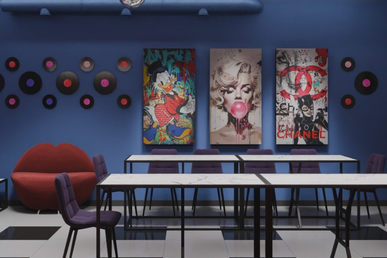 Арендовать Лофт-центр Б69. Зал Pop Art с верандой на крыше