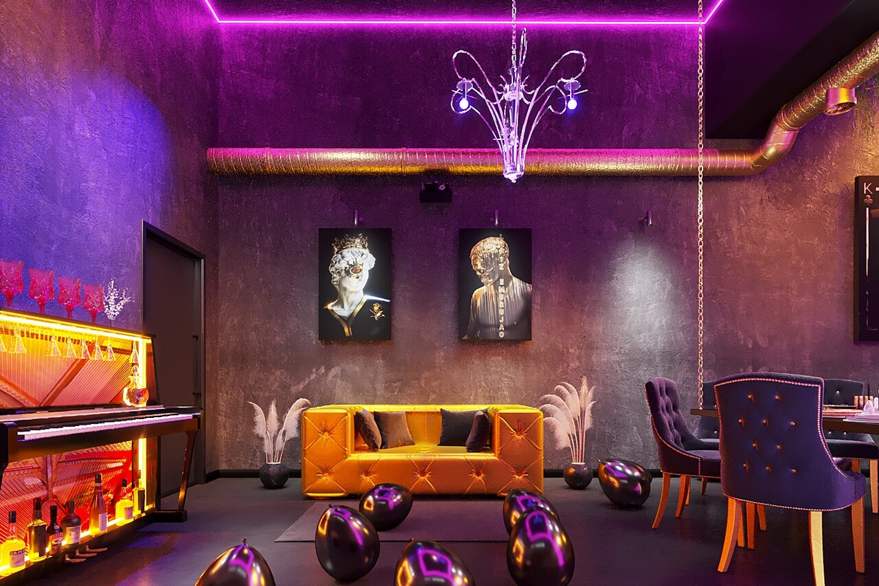 Арендовать Лофт-центр Б69. Зал Черный Антик с верандой на крыше