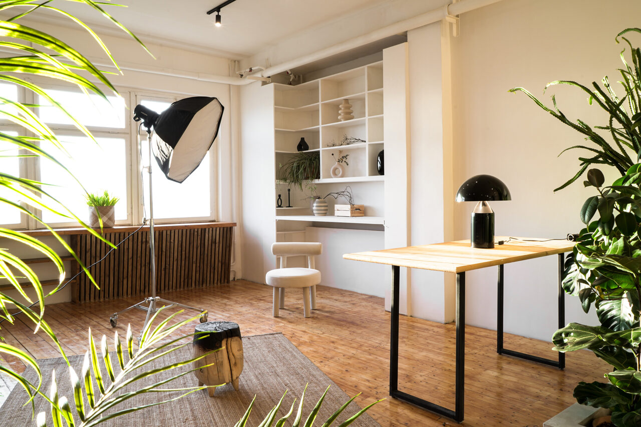 Арендовать Студия с панорамным видом на Москву 